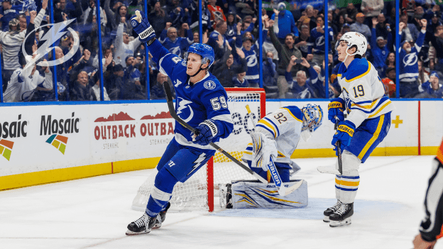 Sabres Fall to Lightning 4-3 in Overtime