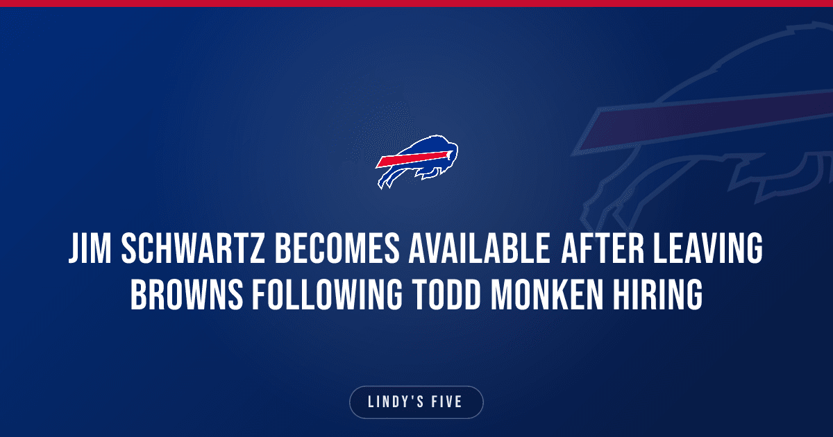 Jim Schwartz Becomes Available After Leaving Browns Following Todd Monken Hiring