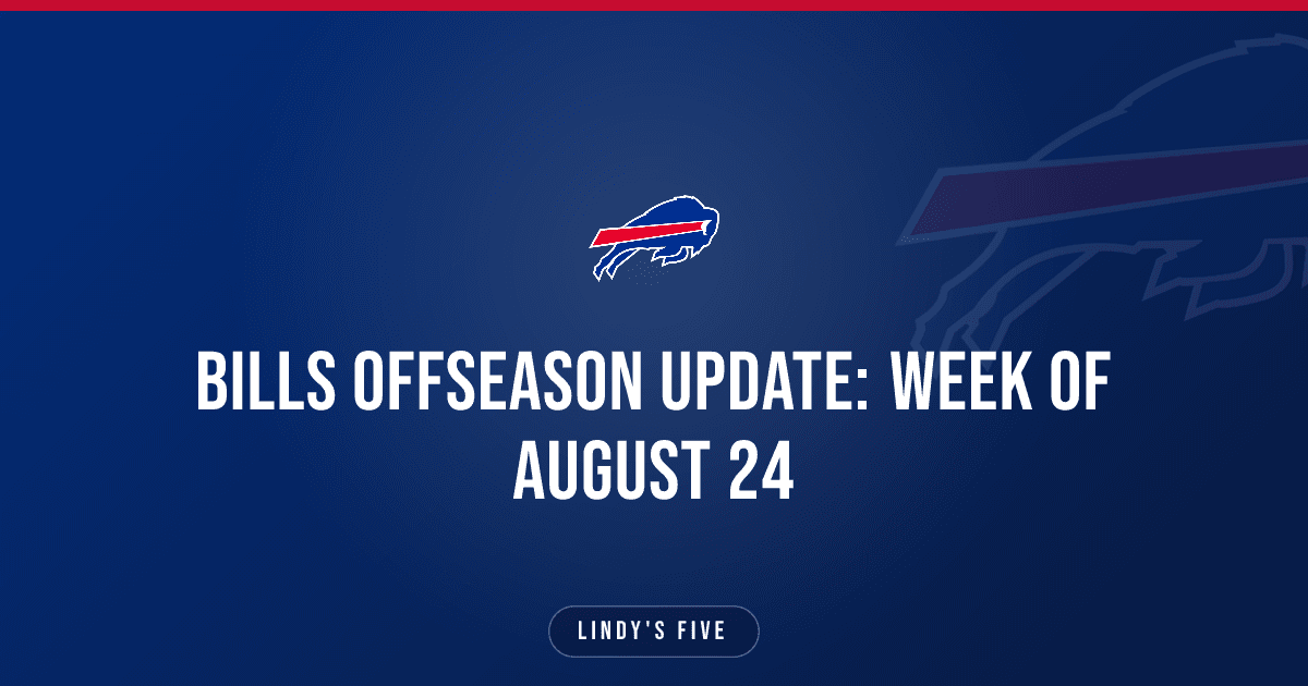 Bills Offseason Update: Week of August 24
